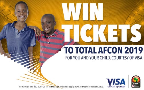 WIN TICKETS to TOTAL AFCON 2019 WIN TICKETS to TOTAL AFCON 2019